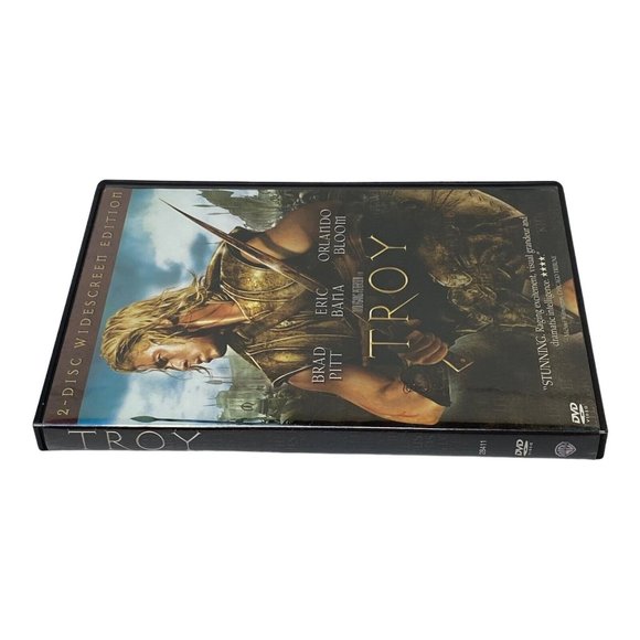 Troy (2 Disc, DVD, 2005) Widescreen, War, Adventure, Brad Pitt, Eric Bana - Picture 5 of 5